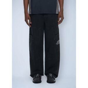 Off-White Men Script Gd Cot Cargo Pant